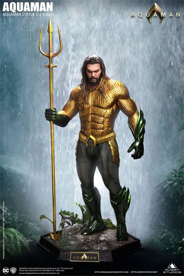 QUEEN STUDIOS - Dc Comics - Aquaman Statue 1:2 Aquaman