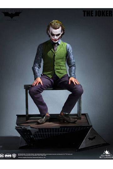 QUEEN STUDIOS - Dc Comics - The Dark Knight Statue 1:3 Heath Ledger Joker