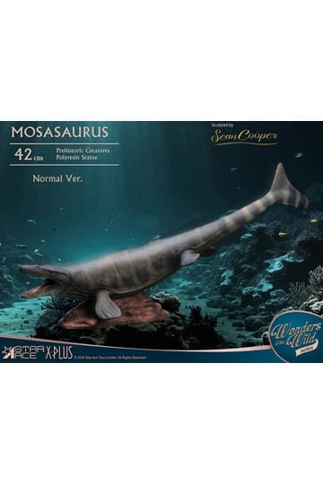 STAR ACE - Wonders of the Wild Statue Mosasaurus (NX) 42 cm