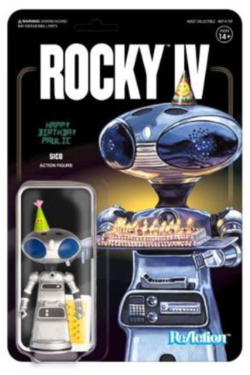 SUPER 7 - Rocky 4 Reaction Action Figure Sico Paulie's Robot