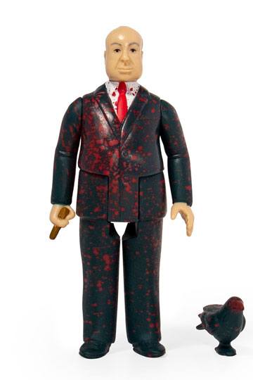 SUPER 7 - Alfred Hitchcock Reaction Action Figure Hitchcock Blood Splatter