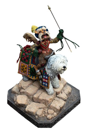 WETA COLLECTIBLES - Labyrinth Statue 1:6 Sir Didymus & Ambrosius
