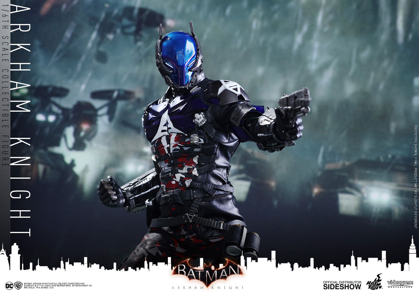 HOT TOYS - Dc Comics - Batman Arkham Knight - Arkham Knight - Vgm Series (Vgm28) 1:6 Action Doll