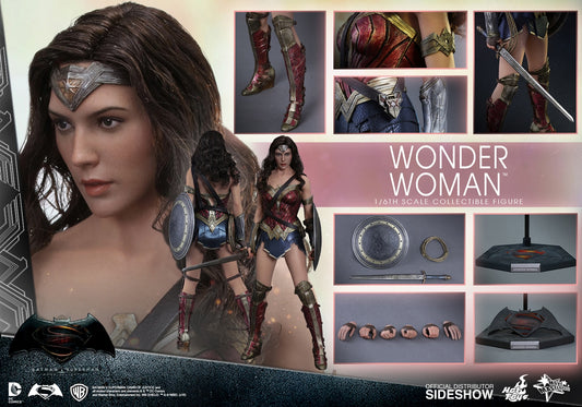 HOT TOYS - Dc Comics - Batman vs Superman Dawn of Justice - Wonder Woman - Movie Masterpiece 1:6 Action Doll  MMS359