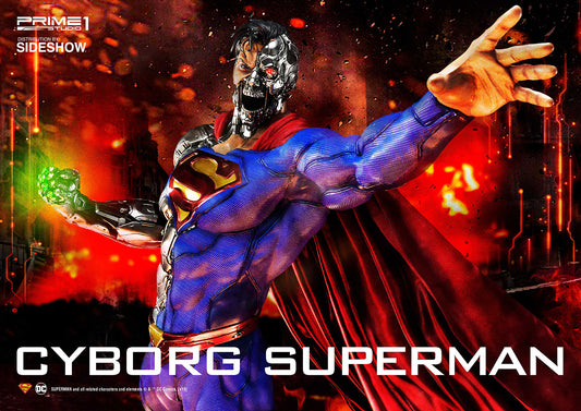 PRIME 1 STUDIOS - Dc Comics - Cyborg Superman - 1:3 Statue