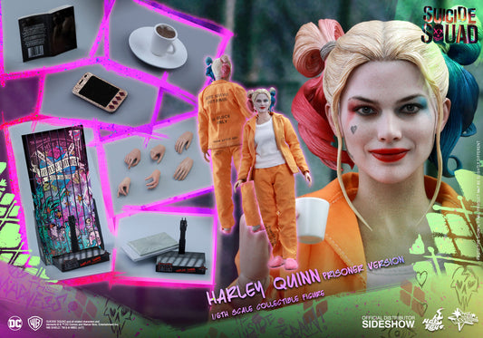 HOT TOYS - Dc Comics - Suicide Squad - Harley Quinn (Prisoner Ver) - Movie Masterpiece 1:6 Action Doll