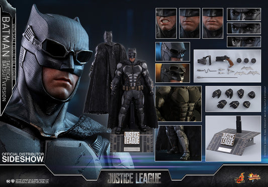 HOT TOYS - Dc Comics - Justice League - Batman Tactical Ver - Movie Masterpiece 1:6 Action Doll