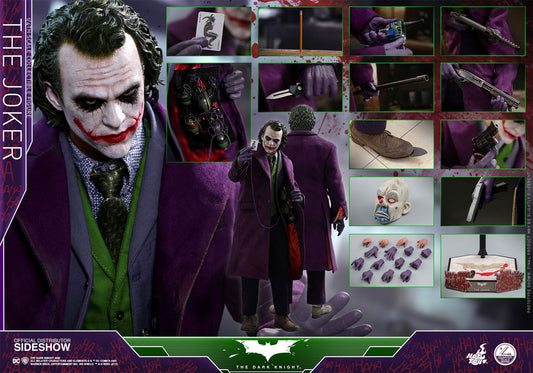 HOT TOYS - Dc Comics - Batman The Dark Knight - Joker - 1:4 Action Doll - Movie Masterpiece