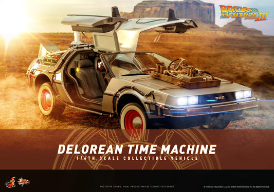 HOT TOYS - Back to the future - DeLorean Time Machine