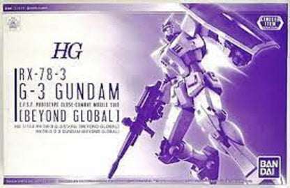 BANDAI MODEL KIT - Gunpla - HG RX-78-3 G-3 Gundam Beyond Global 1/144