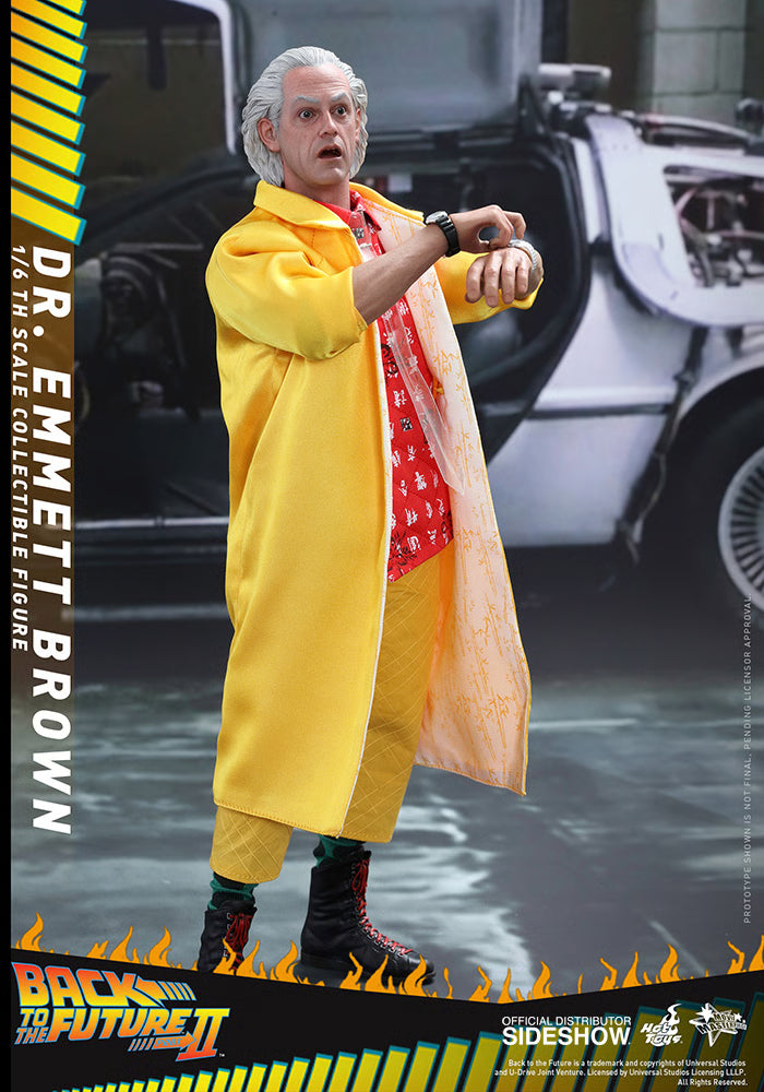 HOT TOYS - Dr. Emmett Brown Special Edition Exclusive  MMS380