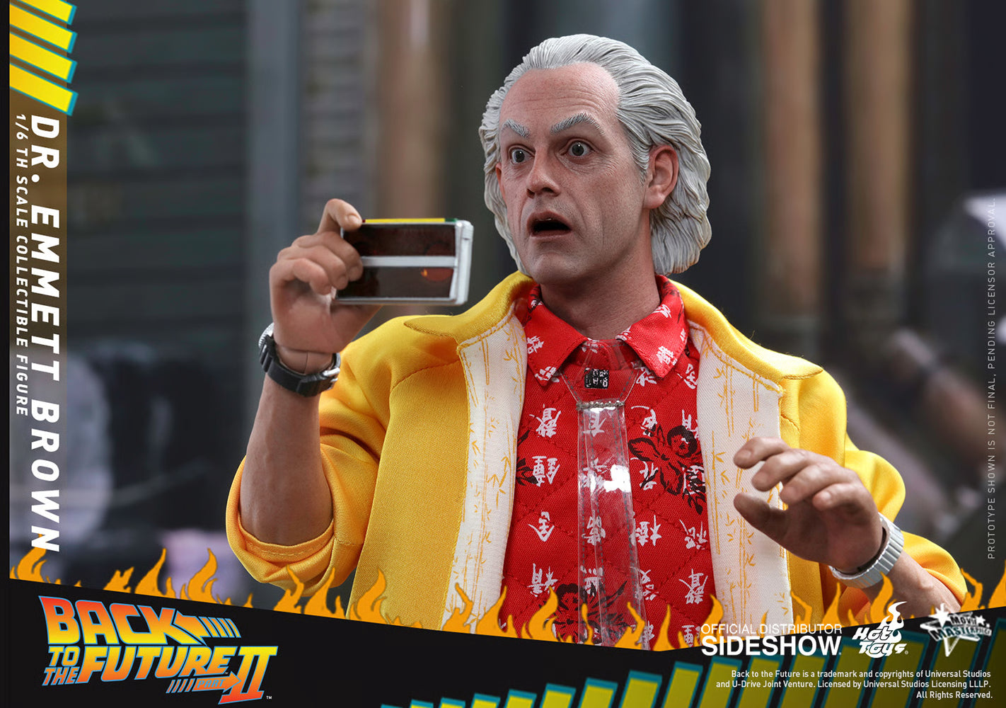 HOT TOYS - Dr. Emmett Brown Special Edition Exclusive  MMS380