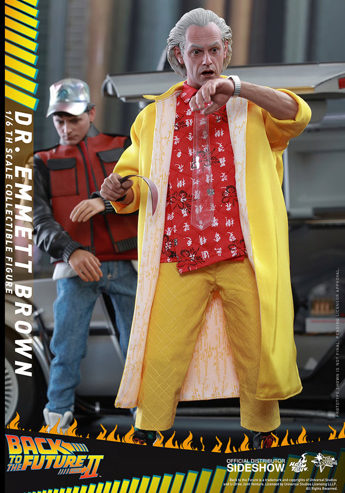 HOT TOYS - Dr. Emmett Brown Special Edition Exclusive  MMS380