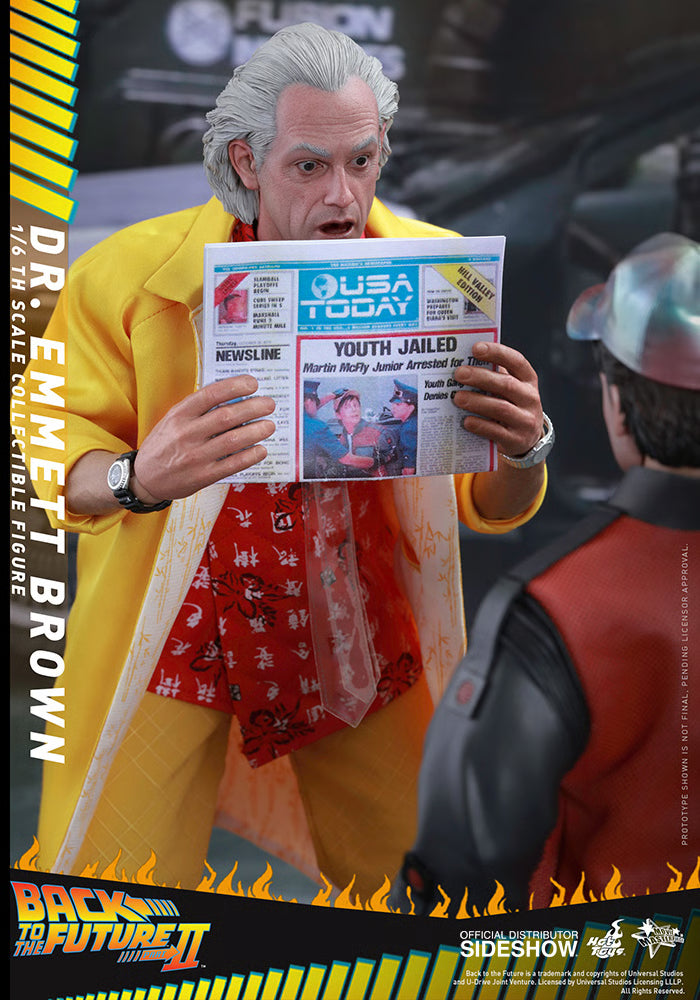 HOT TOYS - Dr. Emmett Brown Special Edition Exclusive  MMS380