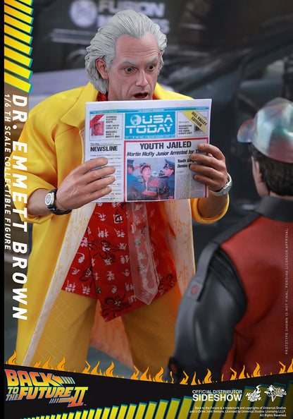 HOT TOYS - Dr. Emmett Brown Special Edition Exclusive  MMS380