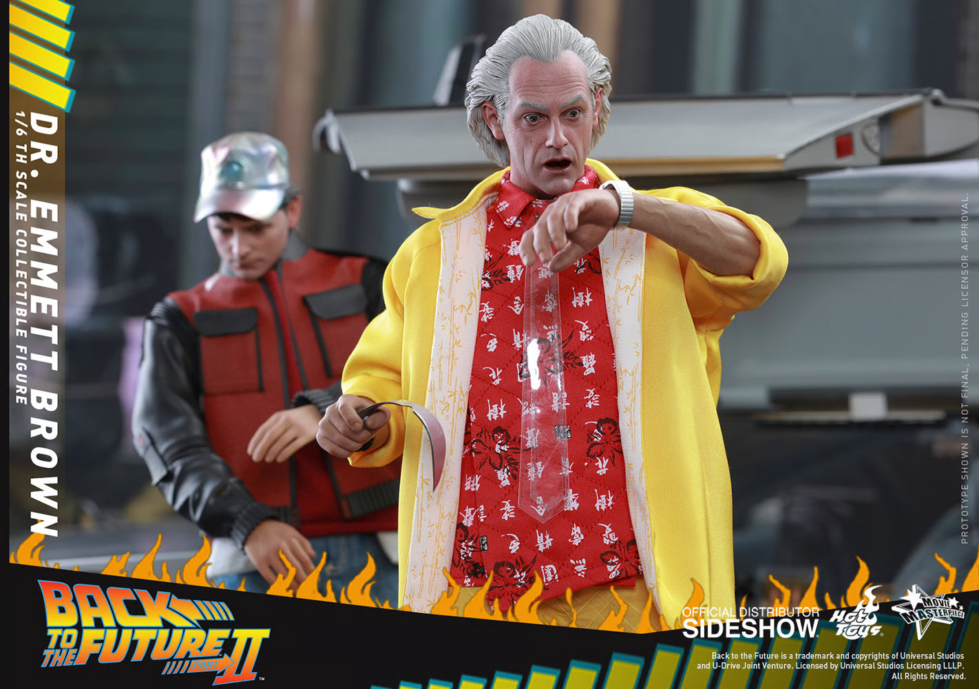HOT TOYS - Dr. Emmett Brown Special Edition Exclusive  MMS380