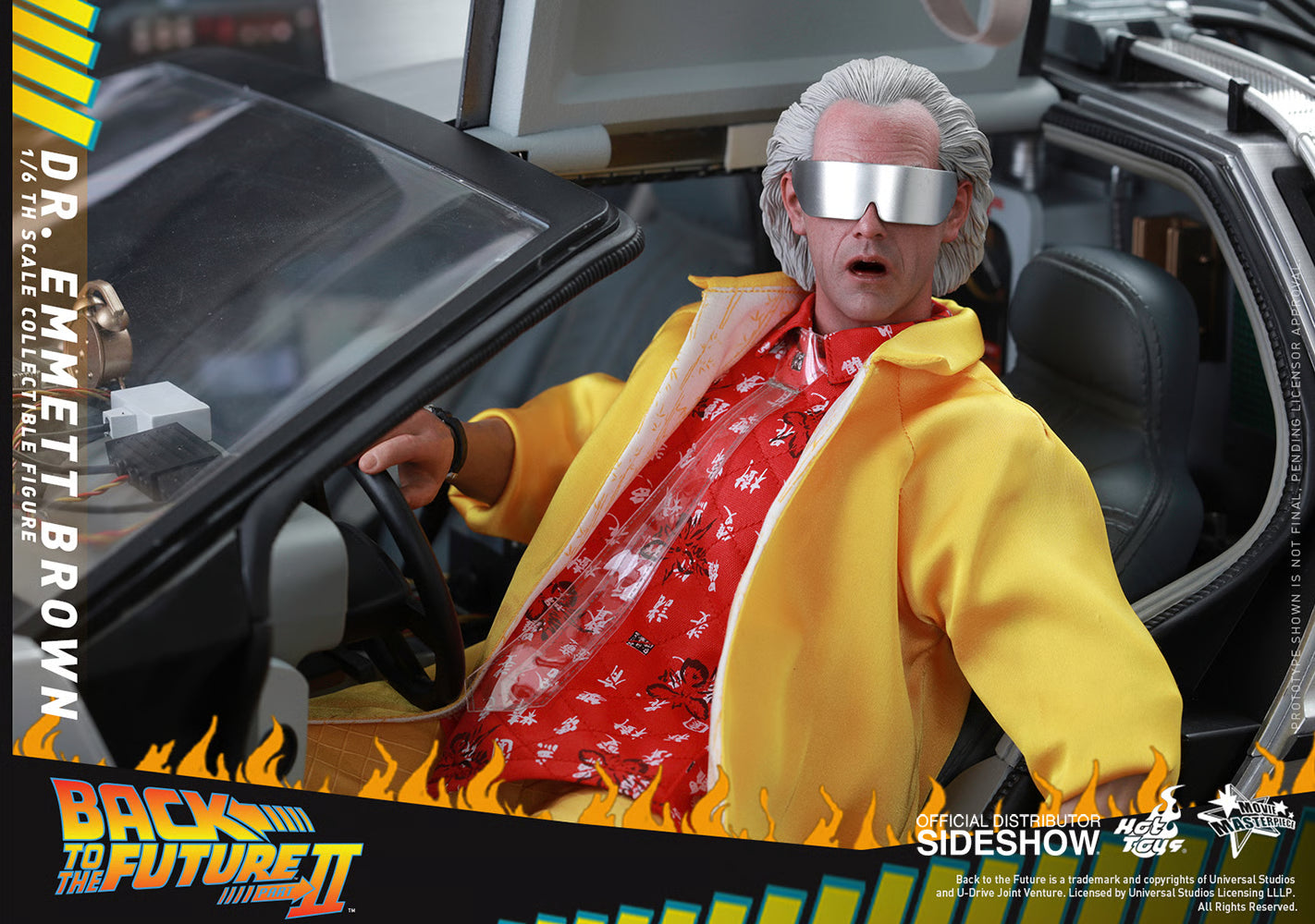 HOT TOYS - Dr. Emmett Brown Special Edition Exclusive  MMS380