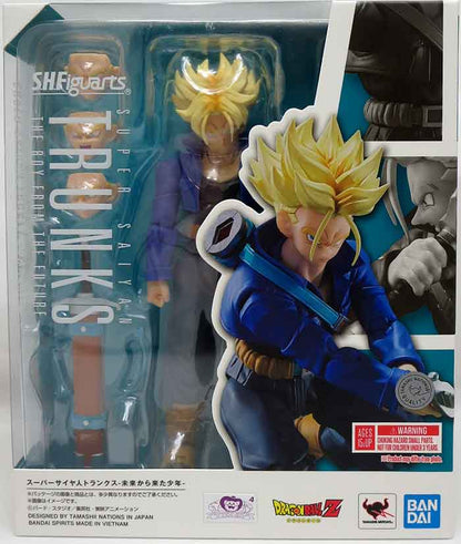 BANDAI - Dragon Ball Z Ss Trunks Boy Future Shf Reissue
