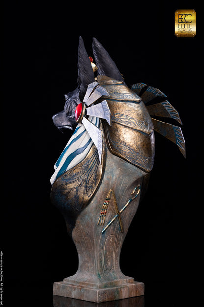 ELITE CREATURE - Anubis Life-Size Bust by Miyo Nakamura