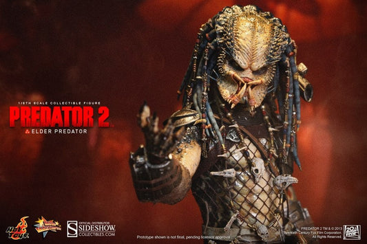 HOT TOYS - Predator 2 - Elder Predator - Movie Masterpiece 1:6 Action Doll