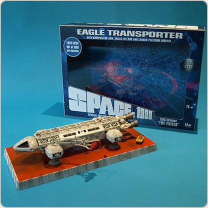 SIXTEEN 12 - Space 1999 - Eagle Transporter Limited Edition Set 3 The Exiles -Die Cast Collection