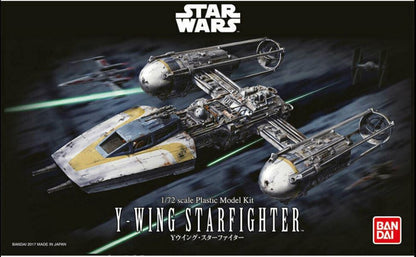 BANDAI MODEL KIT- Star Wars Model Kit 1/72 Y-Wing Starfighter