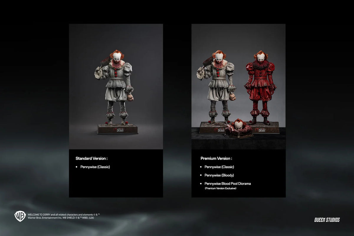QUEEN STUDIOS - IT: Welcome to Derry (Season 1) - Pennywise 1/3 Statue