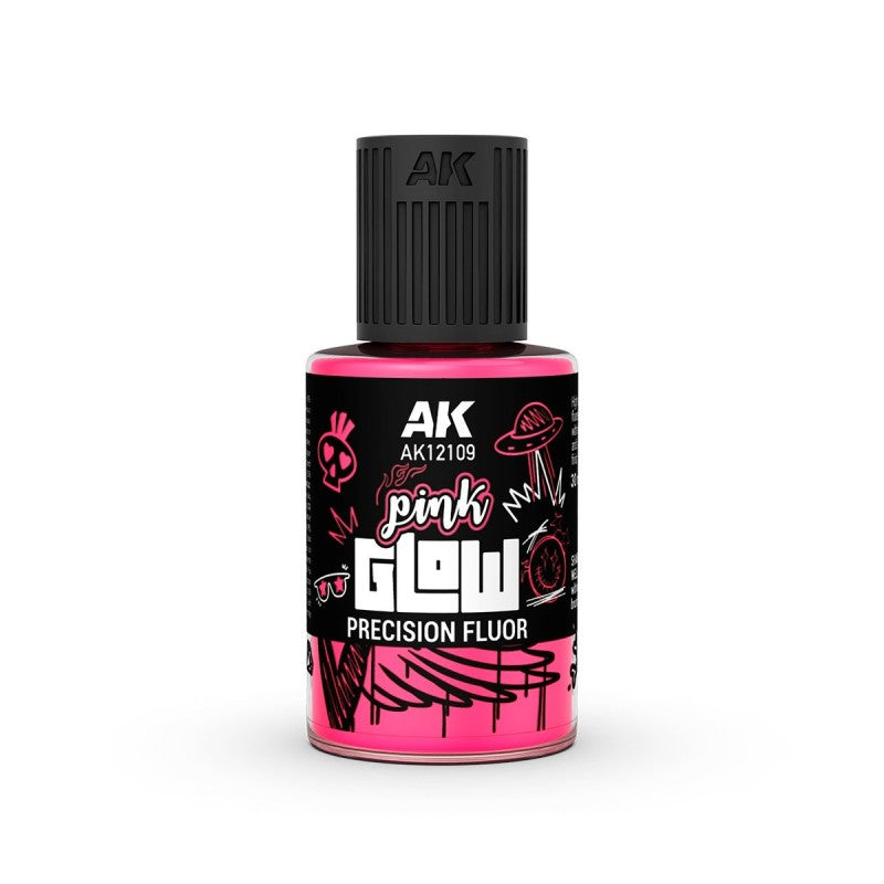 AK - INTERACTIVE AK12109 PINK GLOW PRECISION FLUOR 30ml