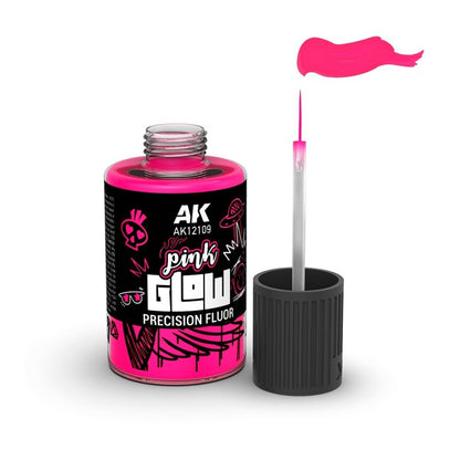 AK - INTERACTIVE AK12109 PINK GLOW PRECISION FLUOR 30ml