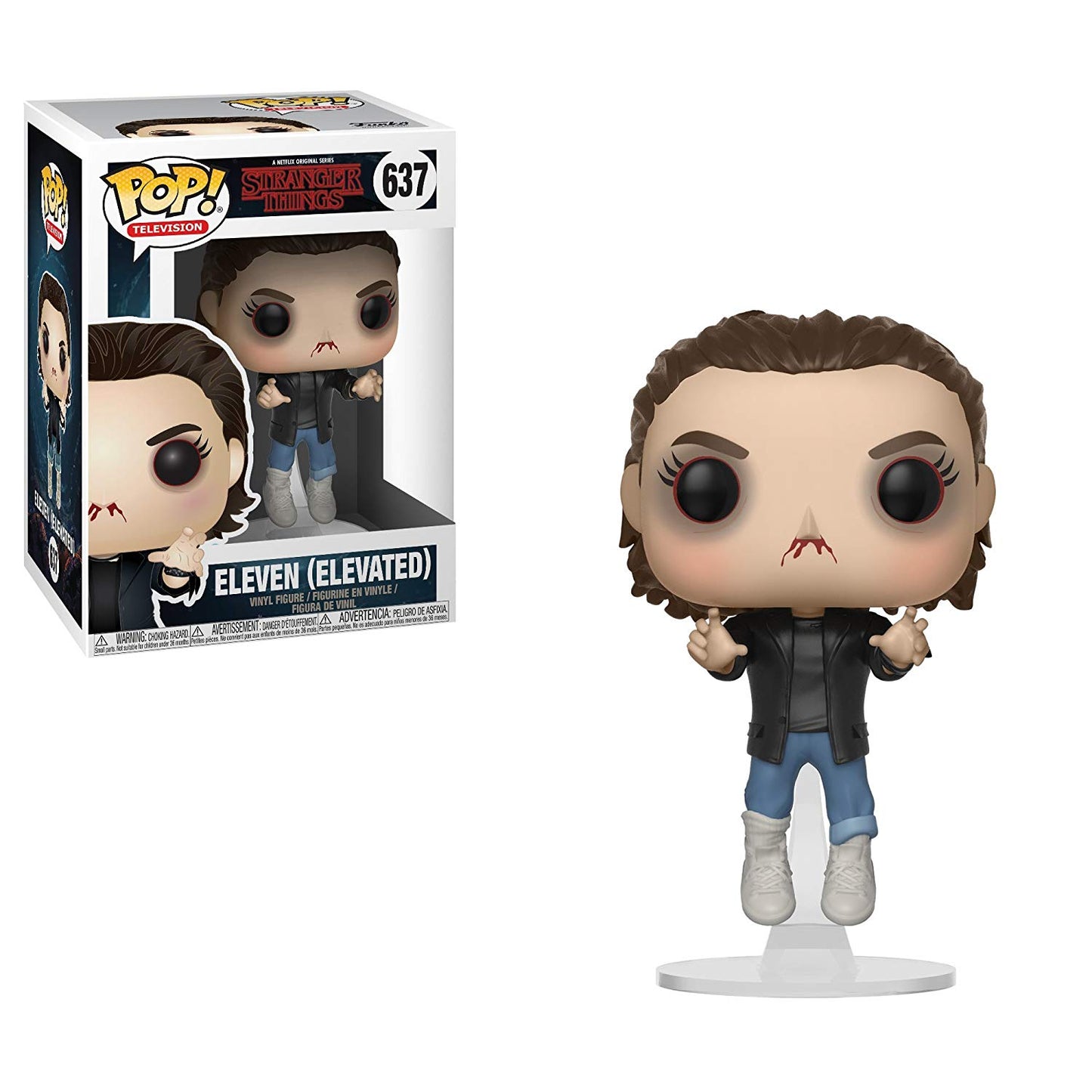 FUNKO - POP! Stranger Things Movies Vinyl Figure Eleven Elevated 9 cm #637