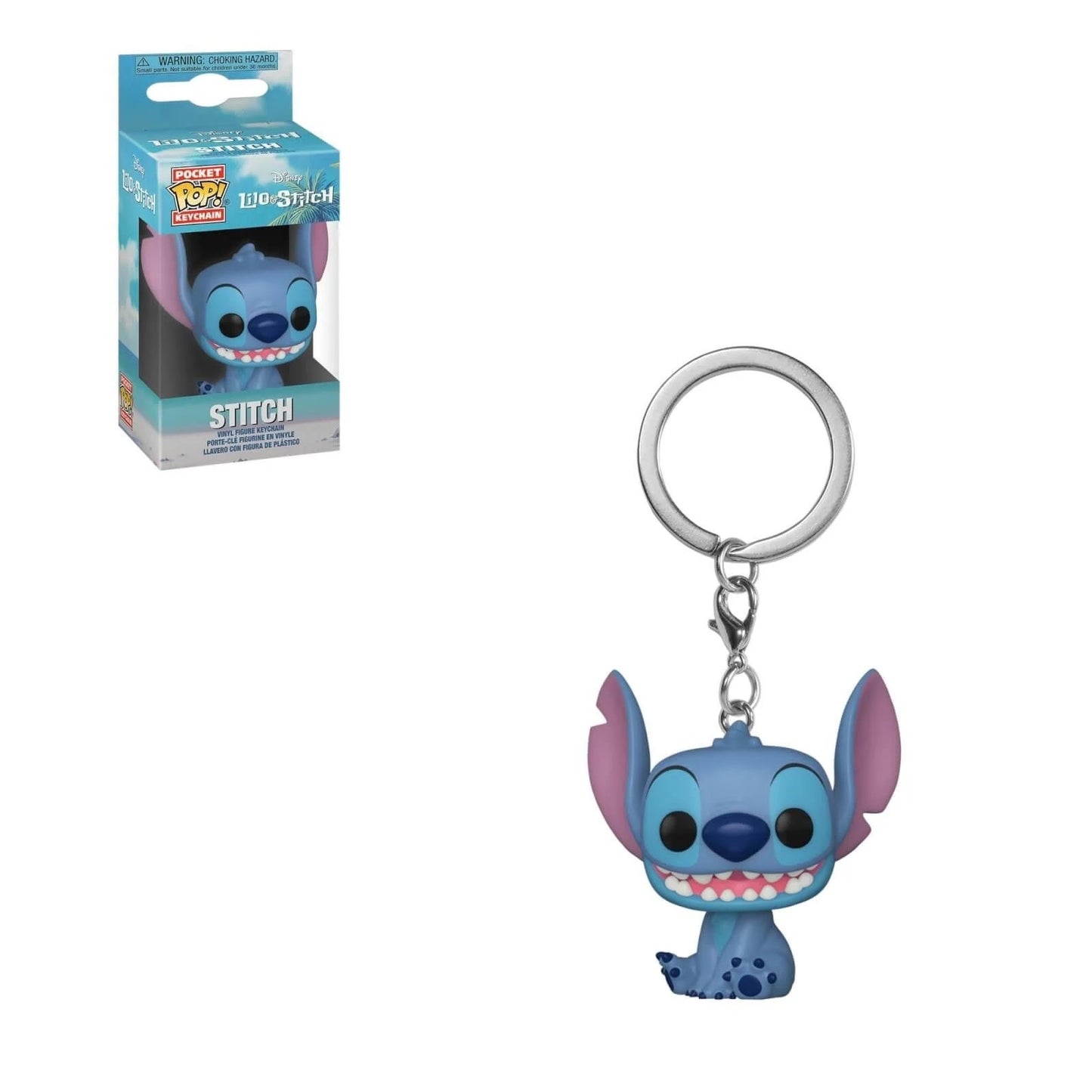FUNKO - Lilo & Stitch Disney Pocket Vinyl Keychains 4 cm Stitch