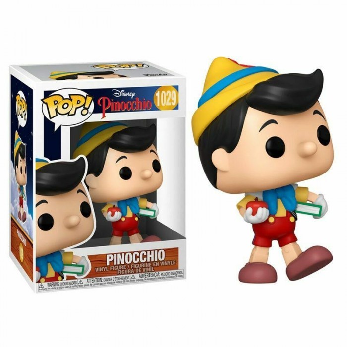 FUNKO - POP! Disney Pinocchio 80Th Anniversary Vinyl Figure School Bound Pinocchio #1029