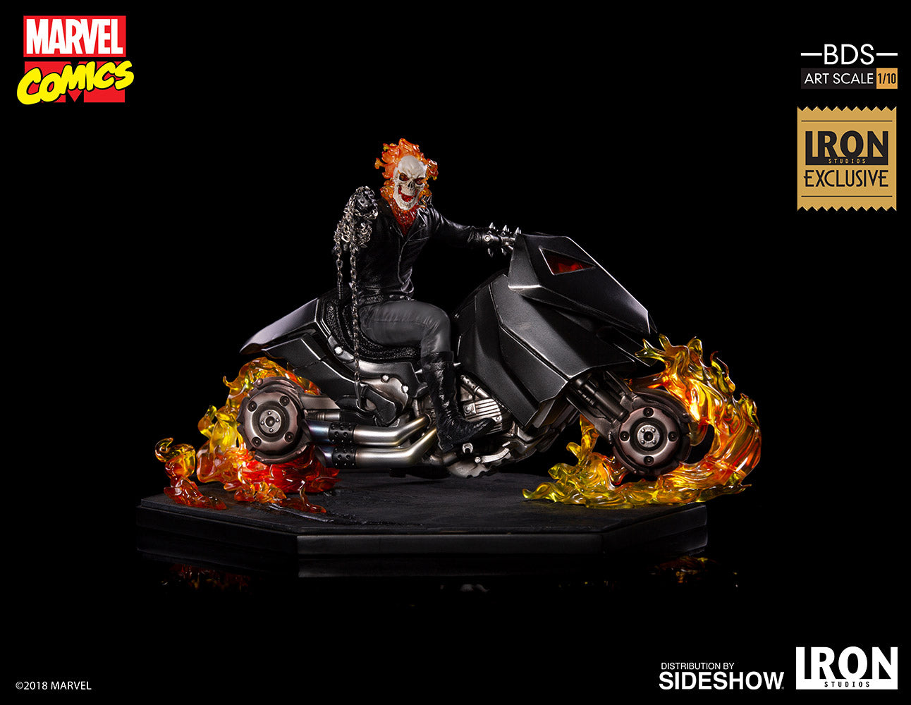 IRON STUDIO - Ghost Rider CCXP 2019 EXCLUSIVE Statue 1:10