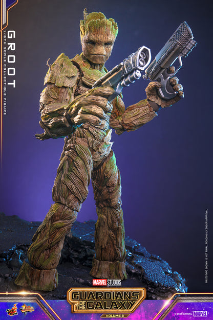 HOT TOYS - Guardian  Of The Galaxy Vol. 3 Groot Collection Edition  MMS706