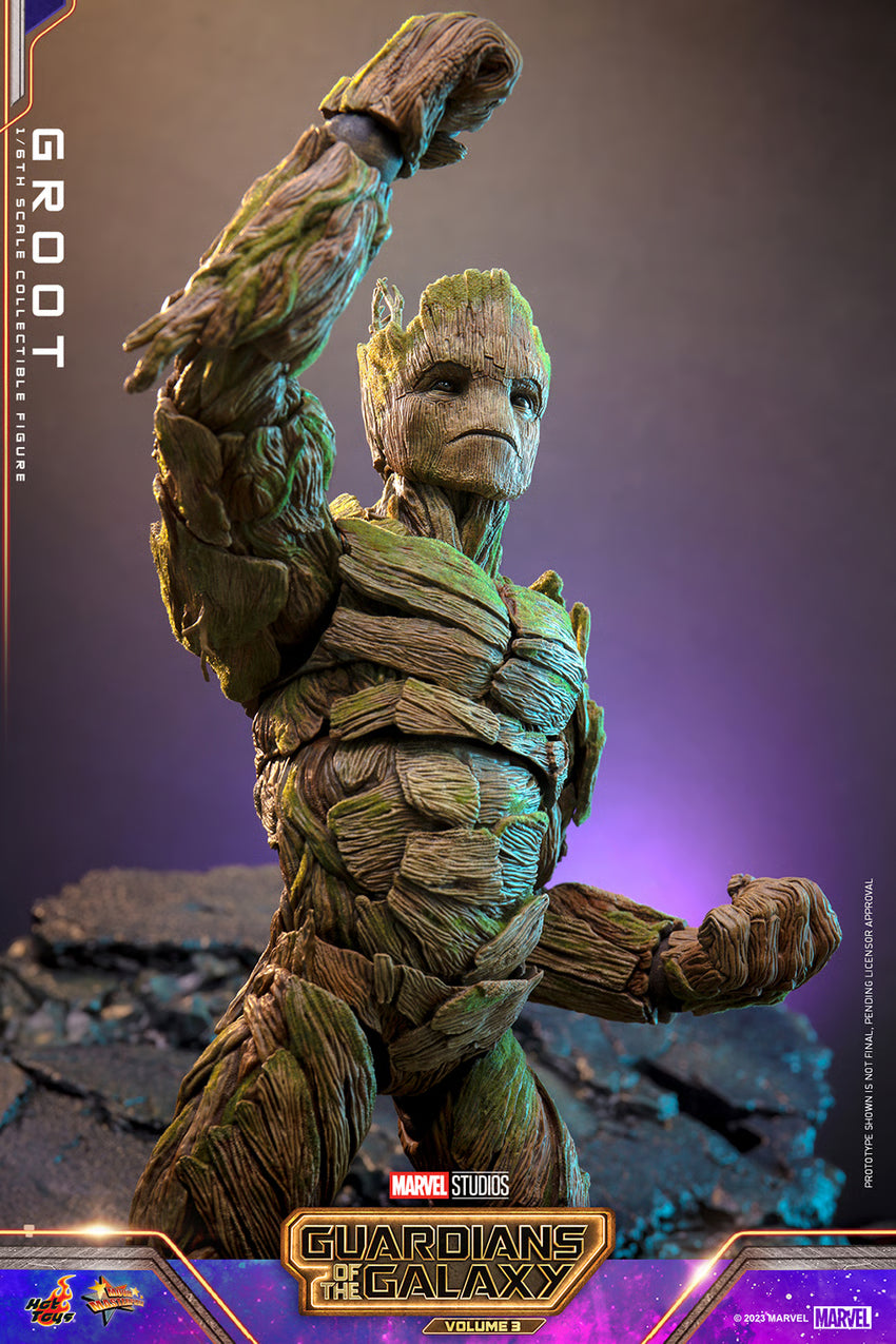 HOT TOYS - Guardian  Of The Galaxy Vol. 3 Groot Collection Edition  MMS706