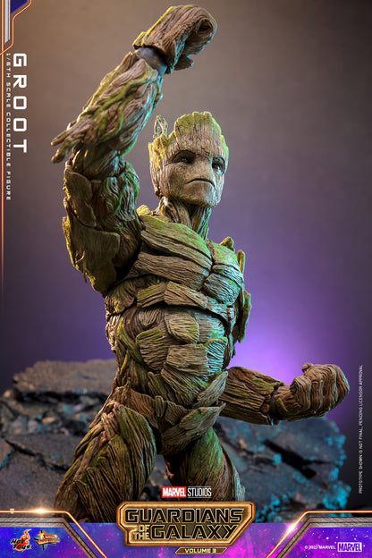 HOT TOYS - Guardian  Of The Galaxy Vol. 3 Groot Collection Edition  MMS706