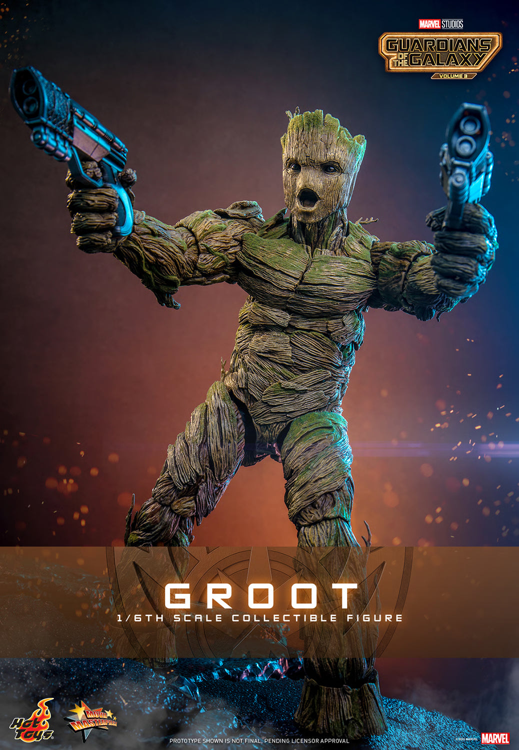 HOT TOYS - Guardian  Of The Galaxy Vol. 3 Groot Collection Edition  MMS706