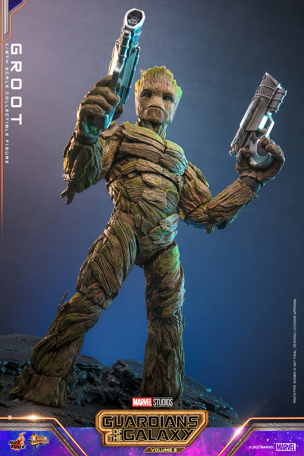 HOT TOYS - Guardian  Of The Galaxy Vol. 3 Groot Collection Edition  MMS706