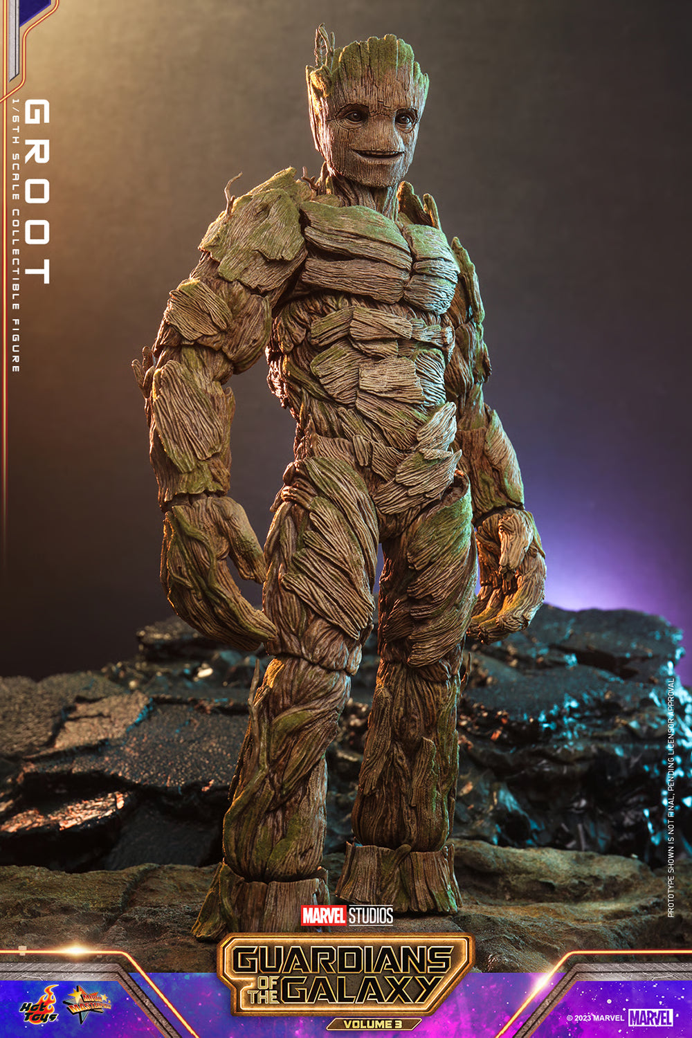 HOT TOYS - Guardian  Of The Galaxy Vol. 3 Groot Collection Edition  MMS706
