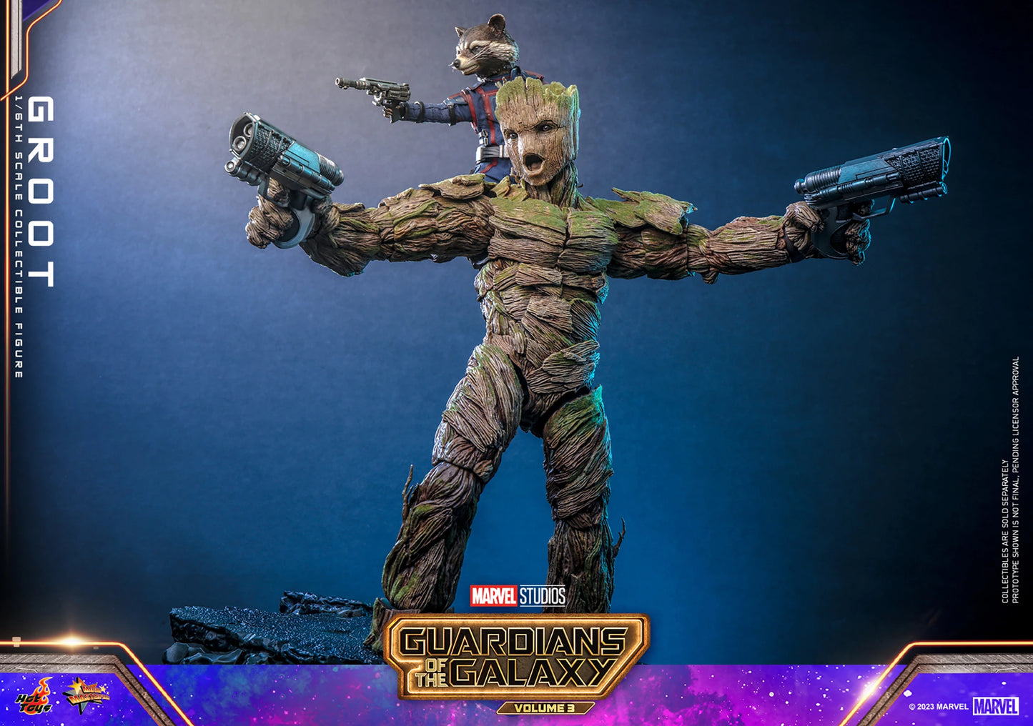 HOT TOYS - Guardian  Of The Galaxy Vol. 3 Groot Collection Edition  MMS706