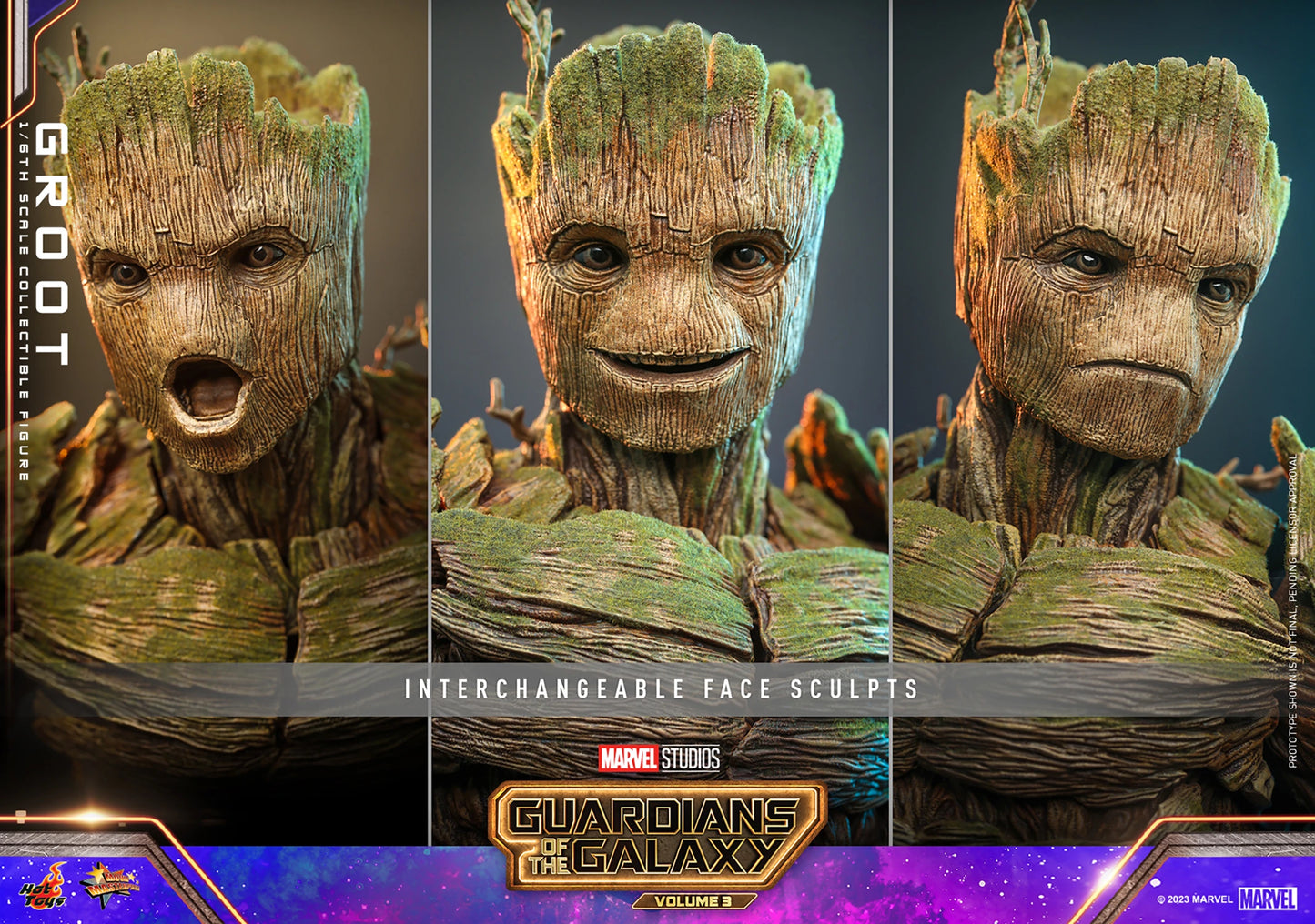 HOT TOYS - Guardian  Of The Galaxy Vol. 3 Groot Collection Edition  MMS706