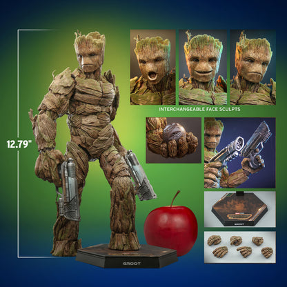 HOT TOYS - Guardian  Of The Galaxy Vol. 3 Groot Collection Edition  MMS706