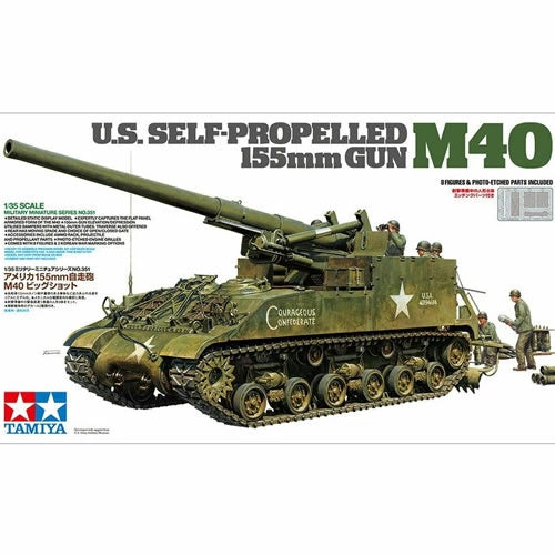 TAMIYA - U.S. Self-Propelled 155mm Gun M40  1/35