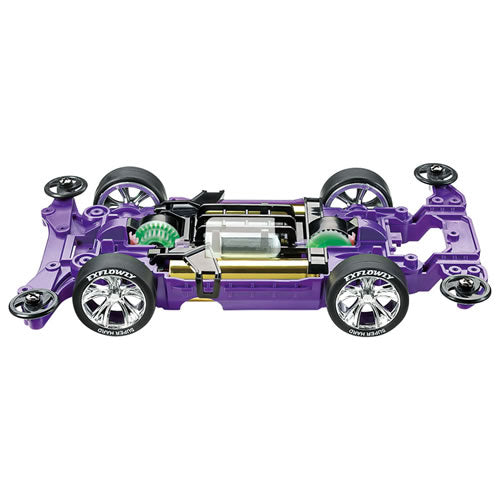 TAMIYA - Mini 4WD  PRO  Exflowly Viola  Telaio MS (limited Edition)  1/32