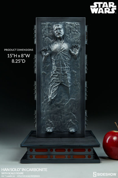 SIDESHOW - Star Wars - Han Solo in Carbonite - Sixth Scale Figure