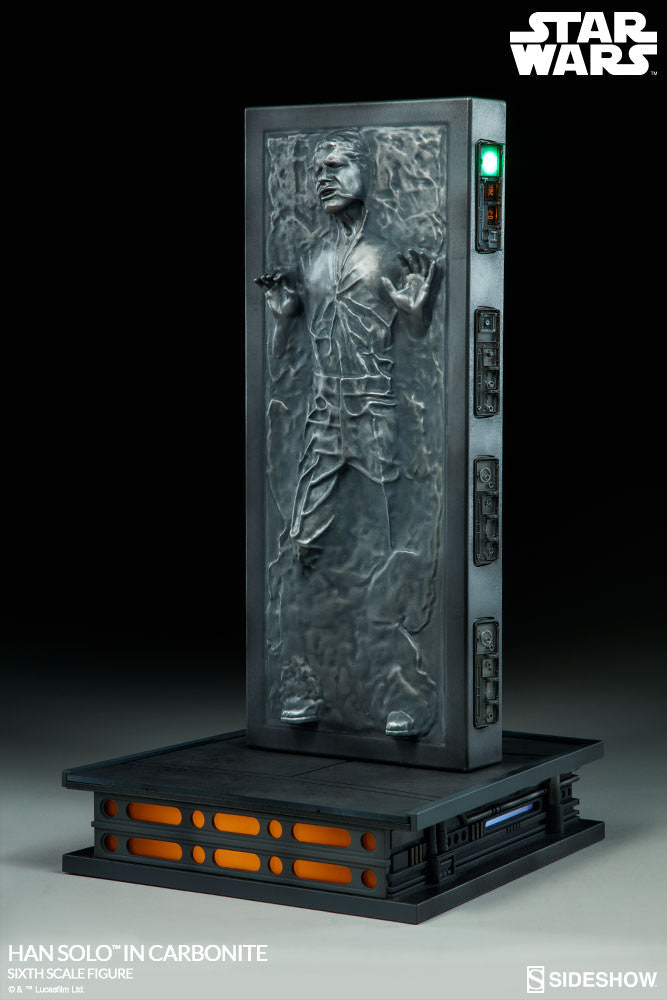 SIDESHOW - Star Wars - Han Solo in Carbonite - Sixth Scale Figure