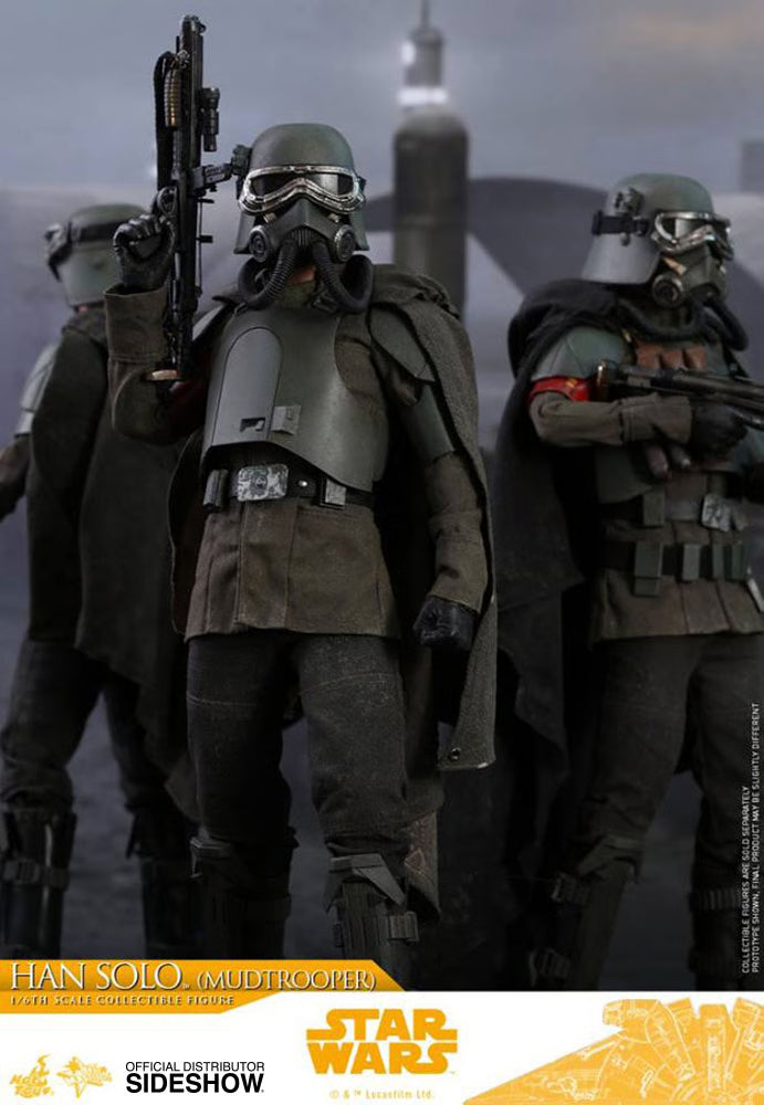 HOT TOYS - Star Wars Solo Movie Masterpiece Action Doll 1:6 Han Solo Mudtrooper MMS493