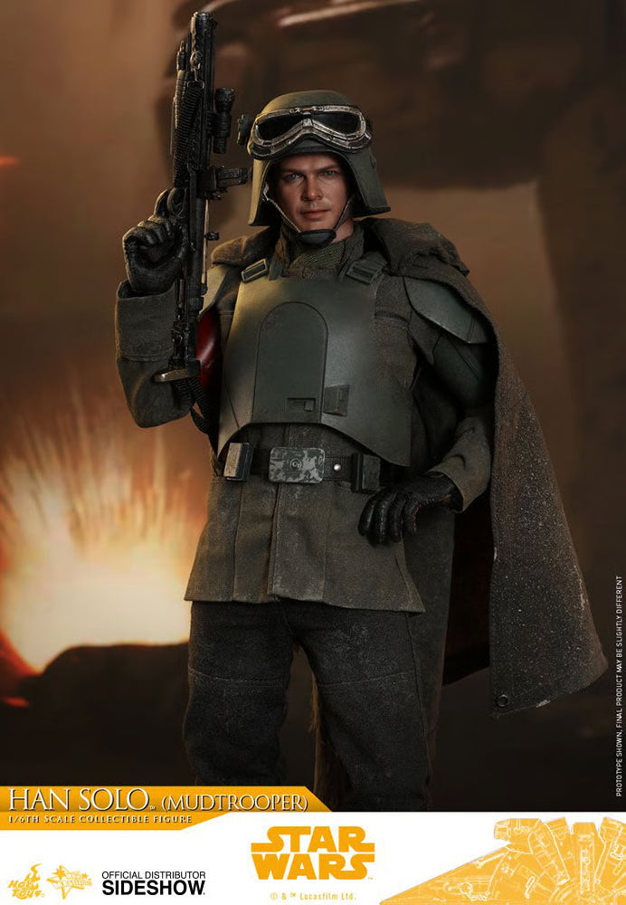 HOT TOYS - Star Wars Solo Movie Masterpiece Action Doll 1:6 Han Solo Mudtrooper MMS493