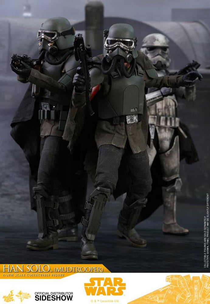 HOT TOYS - Star Wars Solo Movie Masterpiece Action Doll 1:6 Han Solo Mudtrooper MMS493