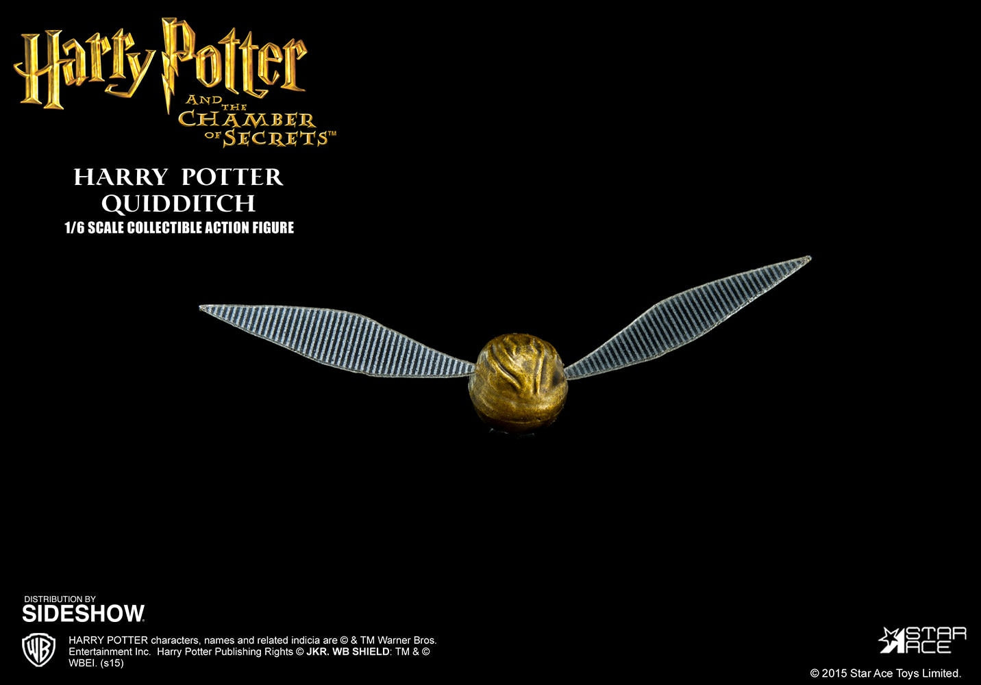 STAR ACE - Harry Potter and the Camber of Secrets - Harry Potter Quidditch Ver - 1:6 Action Doll SA0018